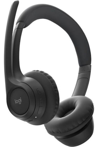 logitech Zone 305 UC Ασύρματα Ακουστικά Πολυμέσων On-Ear με Μικρόφωνο Bluetoo...