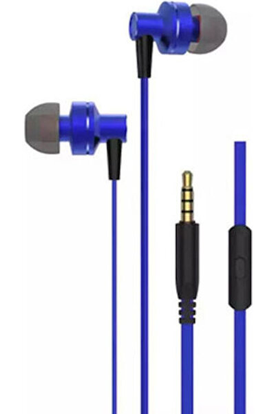 RİVERSONG Ενδοωτικά ακουστικά handsfree με βύσμα 3.5mm, μπλε