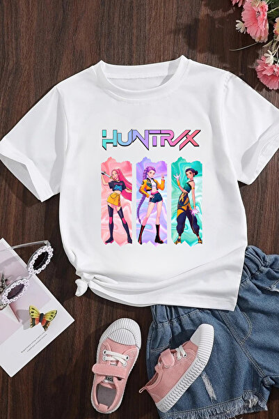 Canlook تي شيرت بتصميم K-Pop Demon Hunters للأطفال