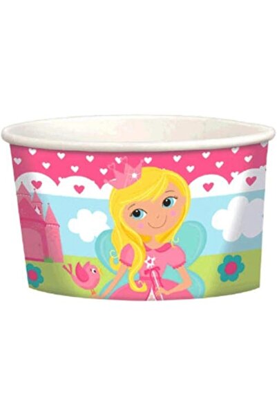 AMSCAN Woodland Princess Paper Dessert Cups, 9.50 oz, 8 Pieces, by Amscan, Pl...