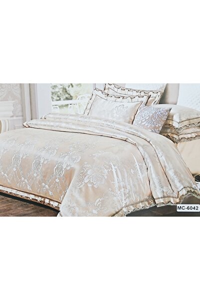 MILANO COLLECTION Set Lenjerie Pat Dublu Jacquard MC-6042