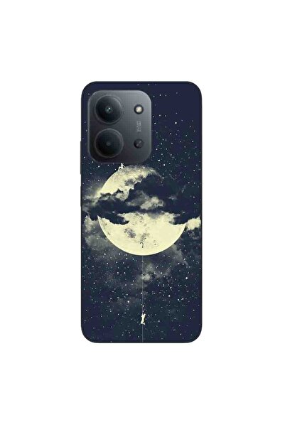 OEM Husa compatibila cu Xiaomi Redmi 15C Silicon Gel Tpu Model Moon Climbing