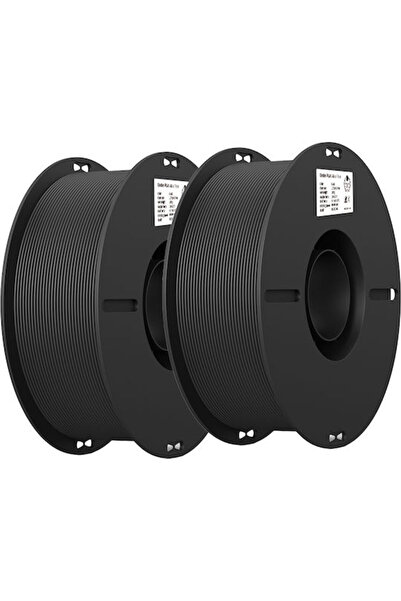 Creality Creality3D PLA Νήμα Εκτυπωτή 3D 1.75mm Μαύρο 2kg 2 τεμάχια καρούλι Κ...