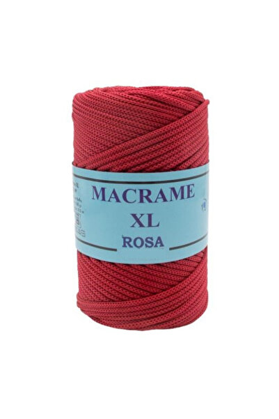 Pin Trade SRL Macrame XL Rosa 105 pre-knitted thread spool, 100% polypropylen...