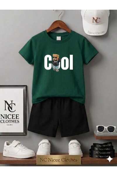 NC Nicee Clothes ΚΑΛΟΚΑΙΡΙΝΟ ΠΑΙΔΙΚΟ ΣΕΤ ΜΠΛΟΥΖΑΚΙ-ΣΟΡΤΣ ΟΥΝΙΣΕΞ (ΜΕ ΣΤΑΜΠΑ Κ...