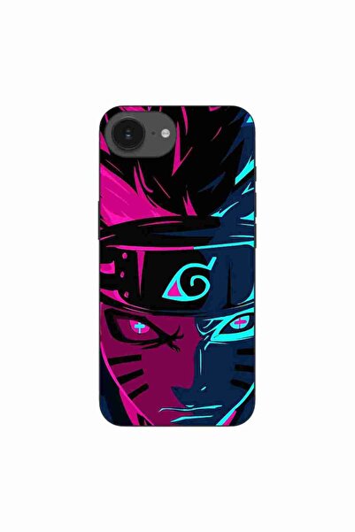 OEM Husa compatibila cu Apple iPhone 16e Silicon Gel Tpu Model Naruto Purple ...