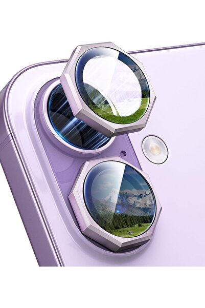 EDELFU iPhone 17 - Octagon Camera Protection Lens Protector Tempered Glass (2...