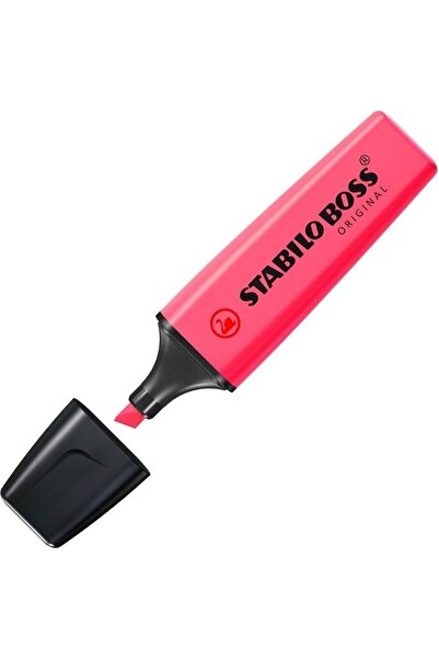 Stabilo Fosforlu Kalem Boss Kırmızı 10 lu 70/46