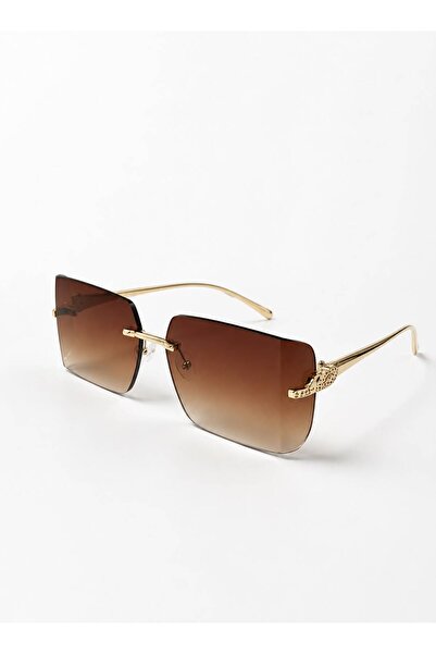 LUPİX New Season Brown Women's Sunglasses