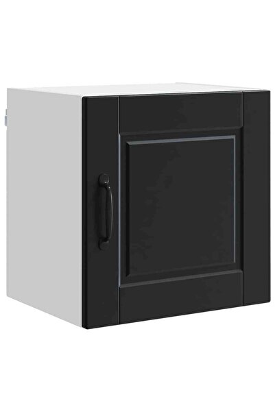 vidaxl Kitchen cabinet with shelf Black 40 x 31 x 40 cm Composite wood