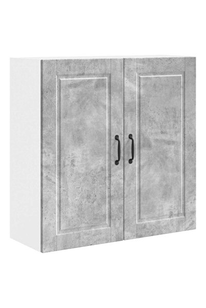 vidaxl Dulap de bucătărie Gri din beton 80 x 31 x 80 cm Lemn compozit