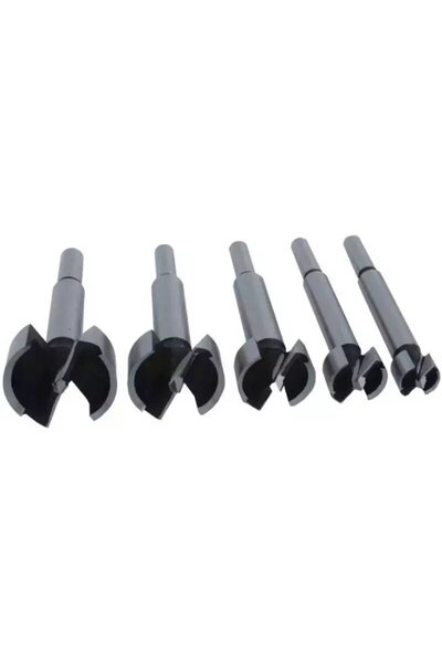DEDRA EXIM Milling cutter Top Bottom Set 5pcs., dia.15,20,25,30,35mm, 8 mm shank