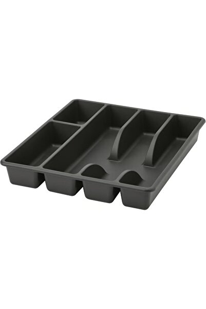 TOSHIONICS Plastic In Drawer Cutlery Organizer Knife Holder Compact Silverwar...