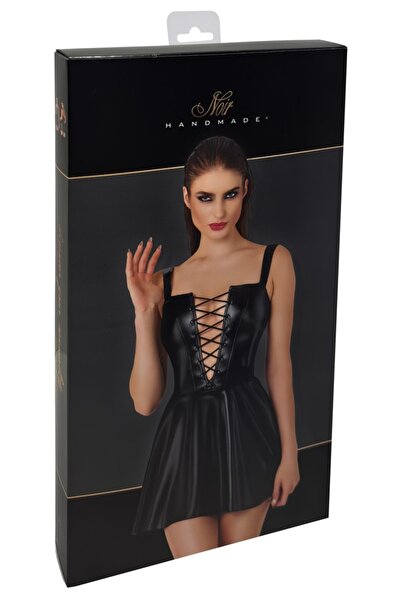 Noir Women's Lingerie – Dress lacing L Black, L – Cool powerwetlook