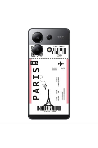 Other Xiaomi Redmi Note 13 4G Paris FRA Transparent Silicone TPU Θήκη
