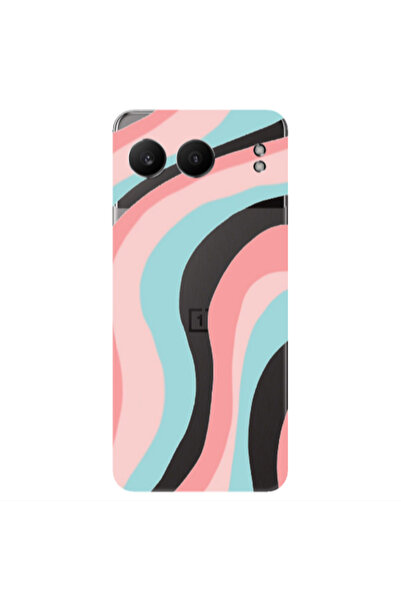 Other Oneplus Nord 4 Colored lines Transparent Silicone TPU Θήκη