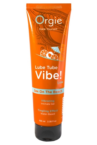 Orgie Lubrifiant pe bază de apă 100 ml – Aromă Sex On The Beach – Aromă de co...