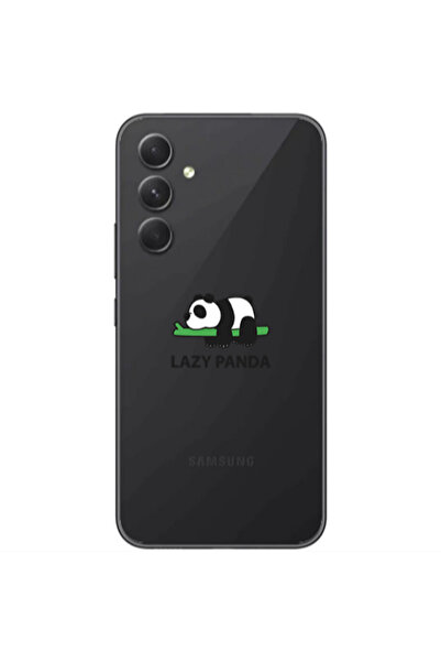 Other Samsung Galaxy A05s Lazy panda Transparent Silicone TPU Θήκη