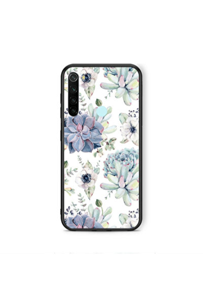 Other Xiaomi Redmi Note 8 Flower 56 Black Glossy Θήκη