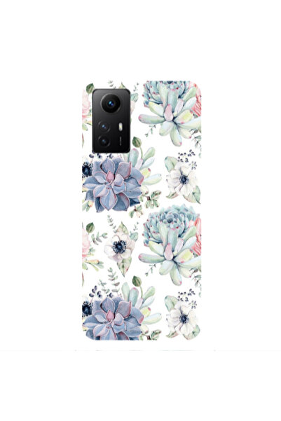 Other Xiaomi Redmi Note 12s Flower 56 Transparent Silicone TPU Θήκη