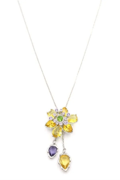 Marsilyan Nvdn- Ieg - Swr Flower Necklace - Yellow Iegrs-Nvdn1