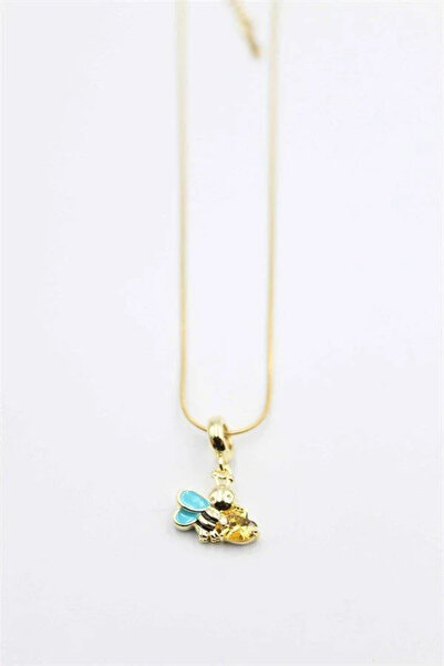 Marsilyan Nvdn- Ieg - Bee Necklace - Gold Iegrs-Nvdn1