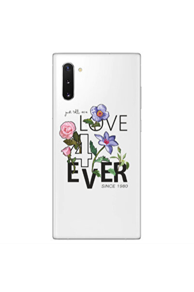 Other Samsung Note 10 Plus Love for ever Transparent Silicone TPU Θήκη