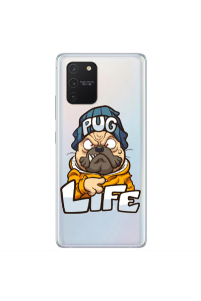 Other Samsung S10 Lite / A91 Pug Life 2 Transparent Silicone TPU Θήκη