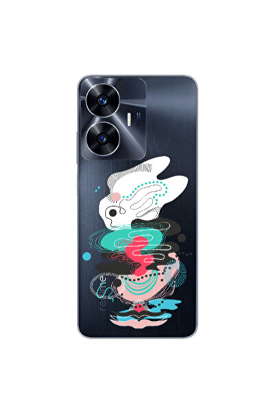 Other Realme Note 50 Abstract 50 Transparent Silicone TPU Θήκη