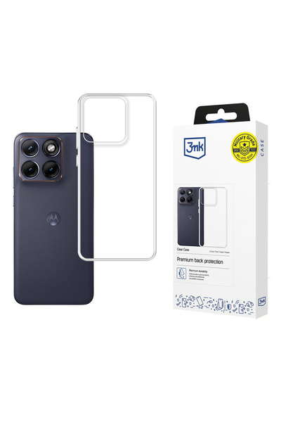 3MK Case for Motorola Edge 70 Fusion, Clear Case, shockproof protection, tran...