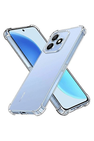 Techsuit Case for Honor X8d, Shockproof Clear Silicone, shockproof protection...