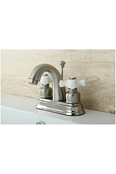 Yıldızan Terra Organik Kb5618Px Restoration 10 cm Center Set Toilet Faucet, N...