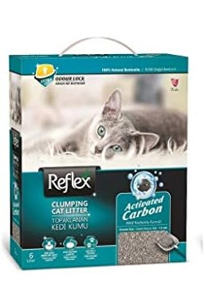Yıldızan Terra Organik Reflex Activated Carbon Clumping Cat Litter, 6 L Terra...