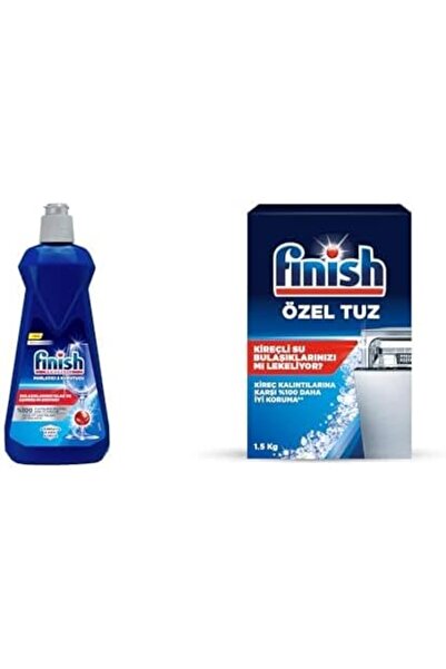 Yıldızan Terra Organic Dishwasher Rinse Aid & Dryer (1 X 400 ml) and Finish D...