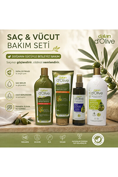 Dalan d'olive Saç & Vücut Bakım Seti