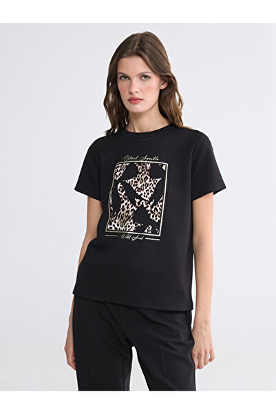 LC Waikiki Printed Soft Touch Women's T-Shirt
