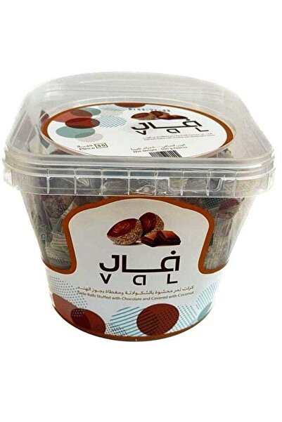 VaL VaL - Dates Balls Stuffed with Tahini & Covered with Coconut, 1 Pack, 500...