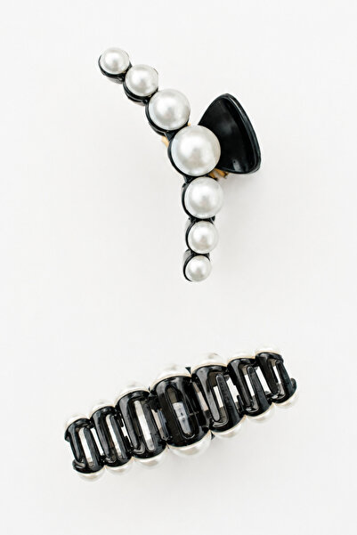 Tupek Store Premium Pearl Detailed Large Size Hair Clip – Stylish and Strong ...