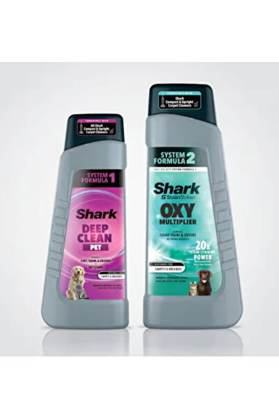Shark StainStriker Hair Pro Temizleme Solüsyonu Pakedi Evcil Hayvan Kokuların...