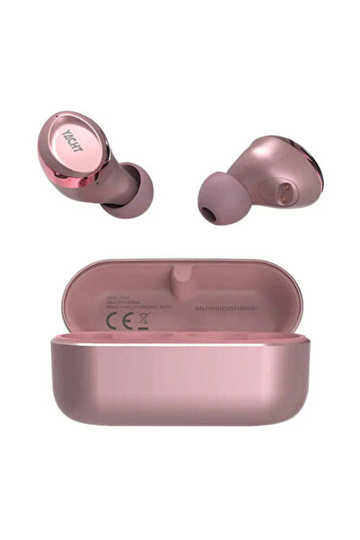 HiFuture Căști wireless YACHT, Bluetooth 5.2, IPX5, auriu roz