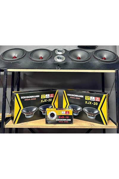 Boschmann ses sistemi 4 lü set