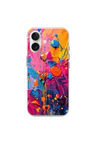 PPKin iPhone 17 Compatible Graffiti 3 Design Transparent Case