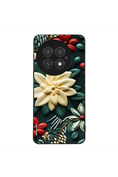 Other Θήκη Sonique Σειράς 3D Λουλουδιών για OnePlus 13 5G Πράσινο