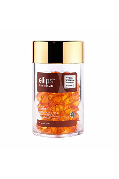 Ellips ايلبس فيتامين للشعر بزيت الجنسنج والعسل50كبسوله