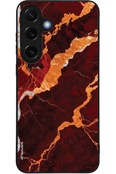 Other Θήκη Σειράς Sonique Marble για Samsung Galaxy S25 Plus Κόκκινο