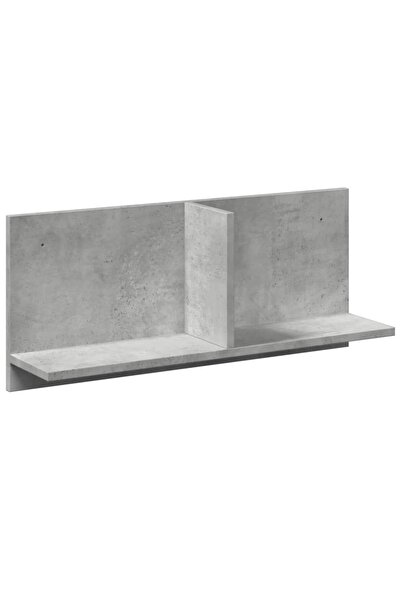 vidaxl Dulap de perete, gri beton, 70x16,5x30 cm, lemn prelucrat