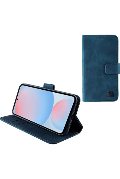 Lime&co Lime Book Συνθετικό Δέρμα / Σιλικόνη Μπλε (Samsung A56 5G)