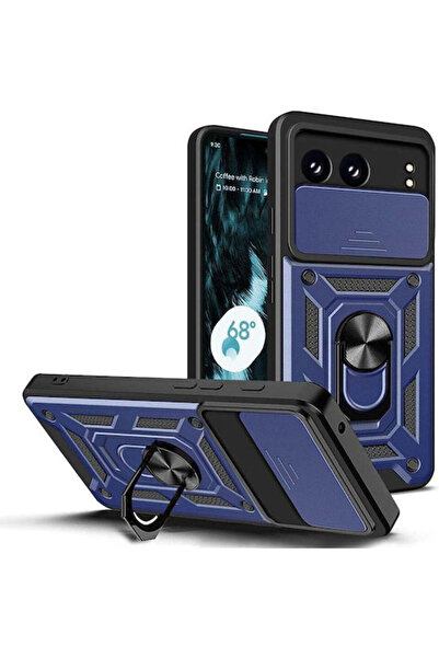 Techsuit Camshield Πίσω Κάλυμμα Πλαστικό / Σιλικόνης Μπλε (OnePlus Nord 4)