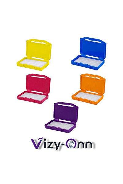Vizy-Onn Dent 5 Adet Aromalı Ortodonti Mumu- Diş Teli Mumu -Braket Mumu Wax -...