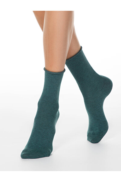 sosetaria Conte Elegant Comfy Cotton socks with turned-up edge without pressure